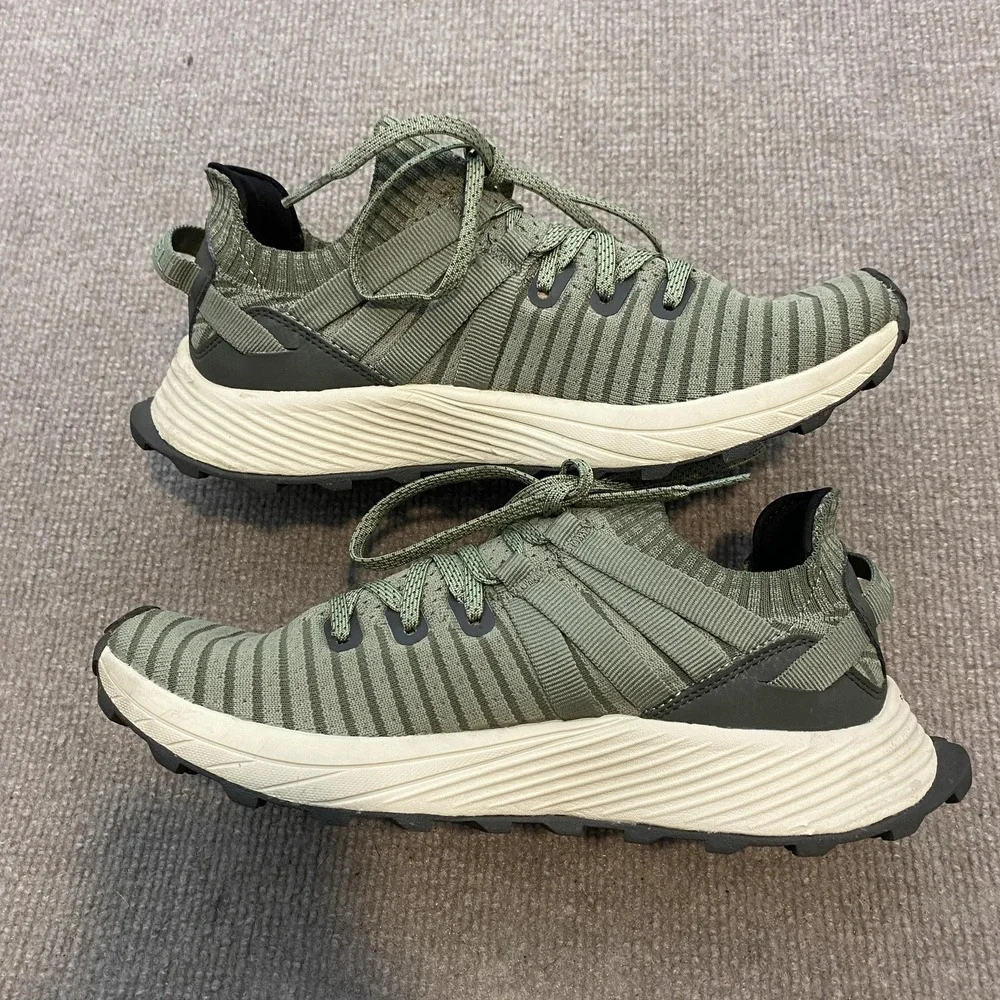 Merrell Shoes Womens Size 9 Green Knit FloatPro Cushioned Trail Sneakers J067346